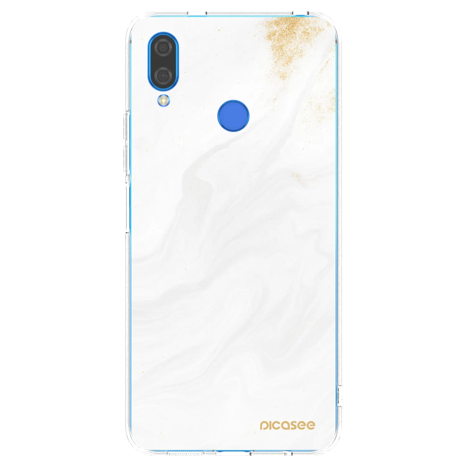 Picasee διαφανής θήκη σιλικόνης Huawei Nova 3 - White