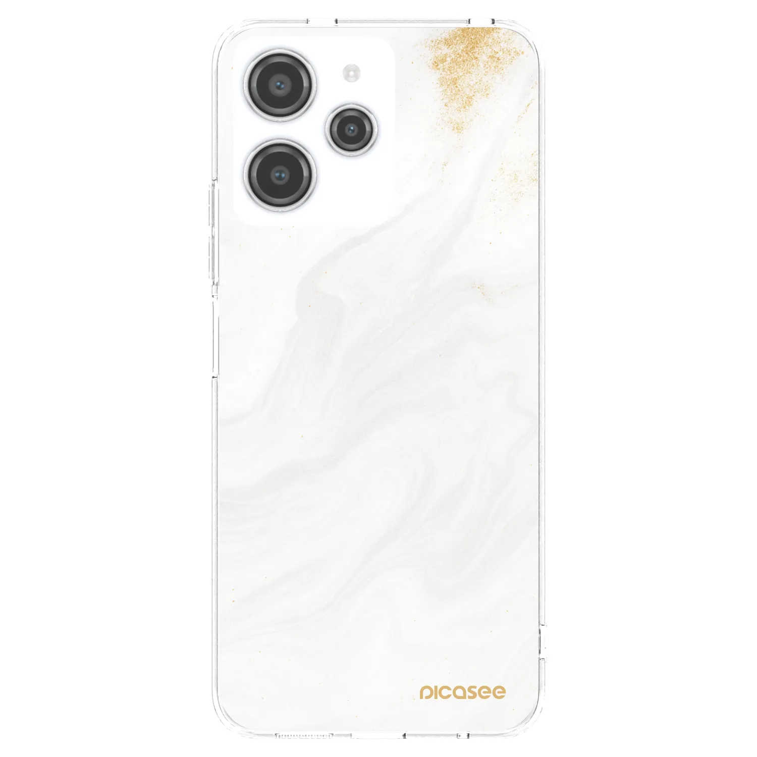 Picasee διαφανής θήκη σιλικόνης Xiaomi Redmi 12 4G - White