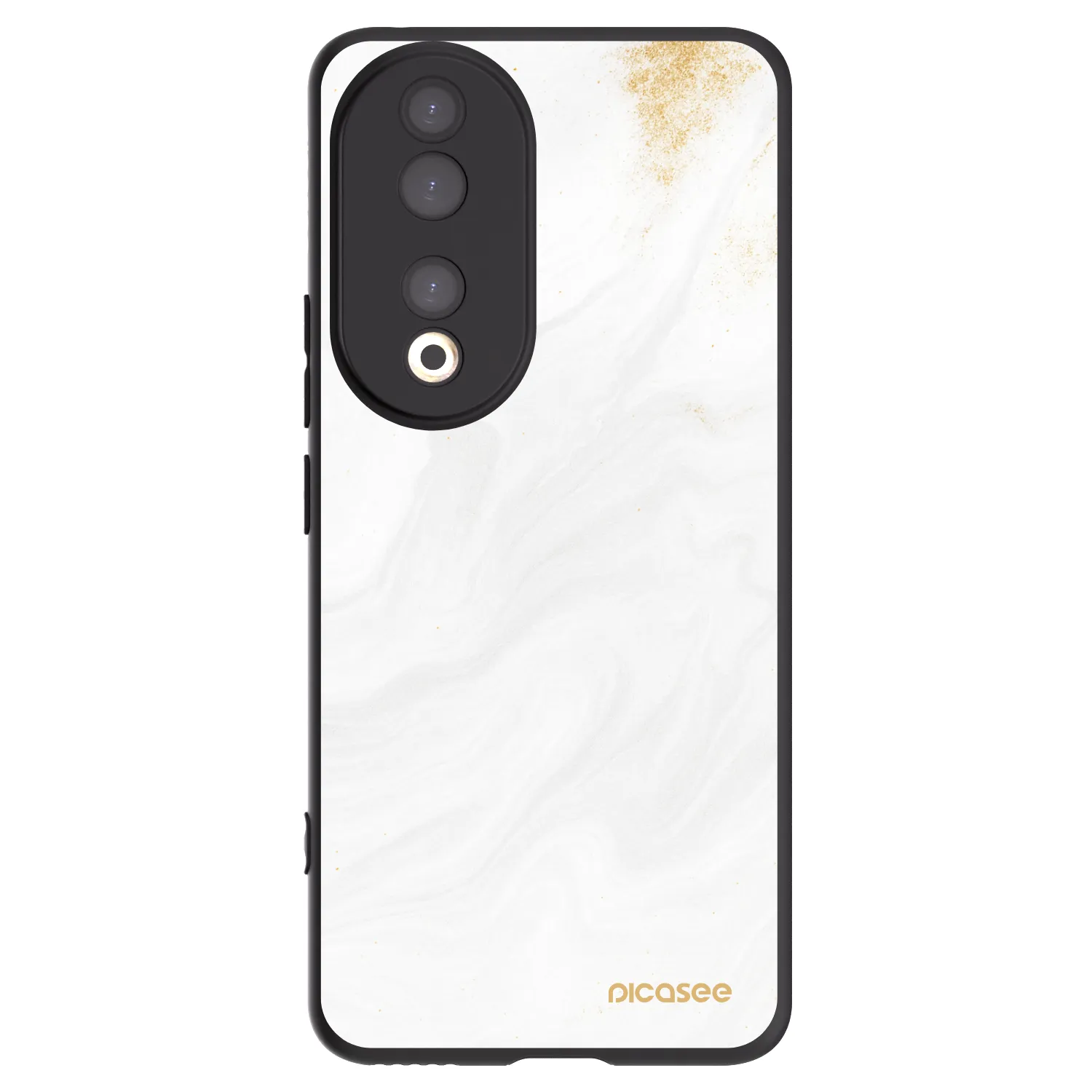 Picasee Μαύρη θήκη σιλικόνης για Honor 90 5G - White