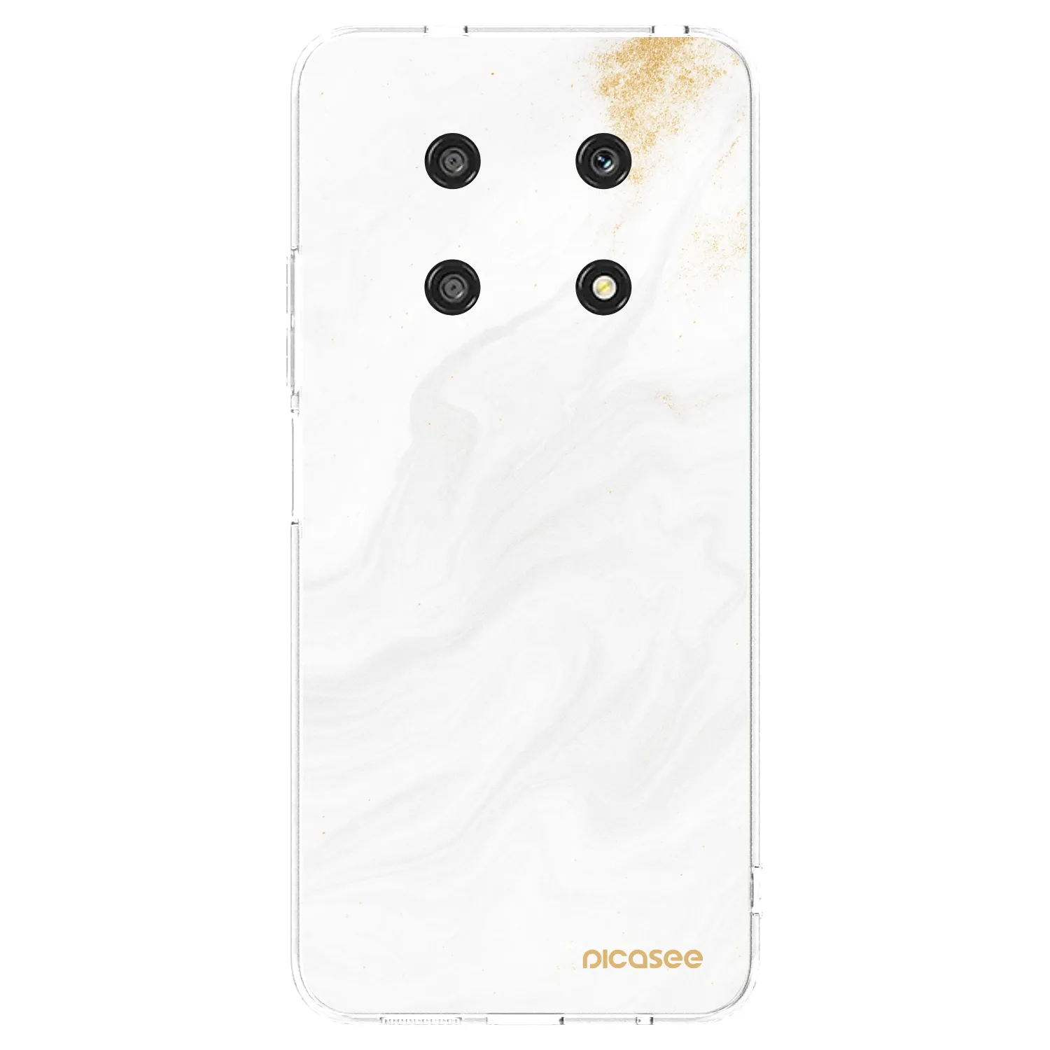 Picasee διαφανής θήκη σιλικόνης Honor Magic4 Lite 5G - White