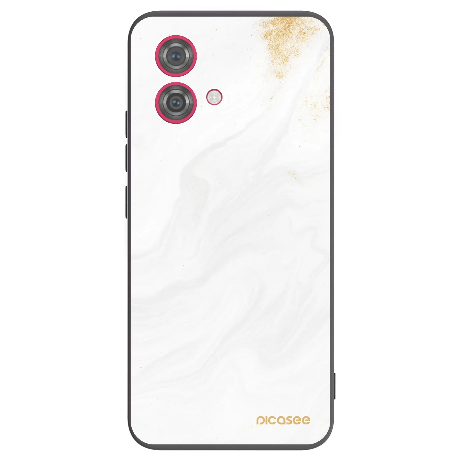 Picasee Μαύρη θήκη σιλικόνης για Motorola Moto G84 5G - White