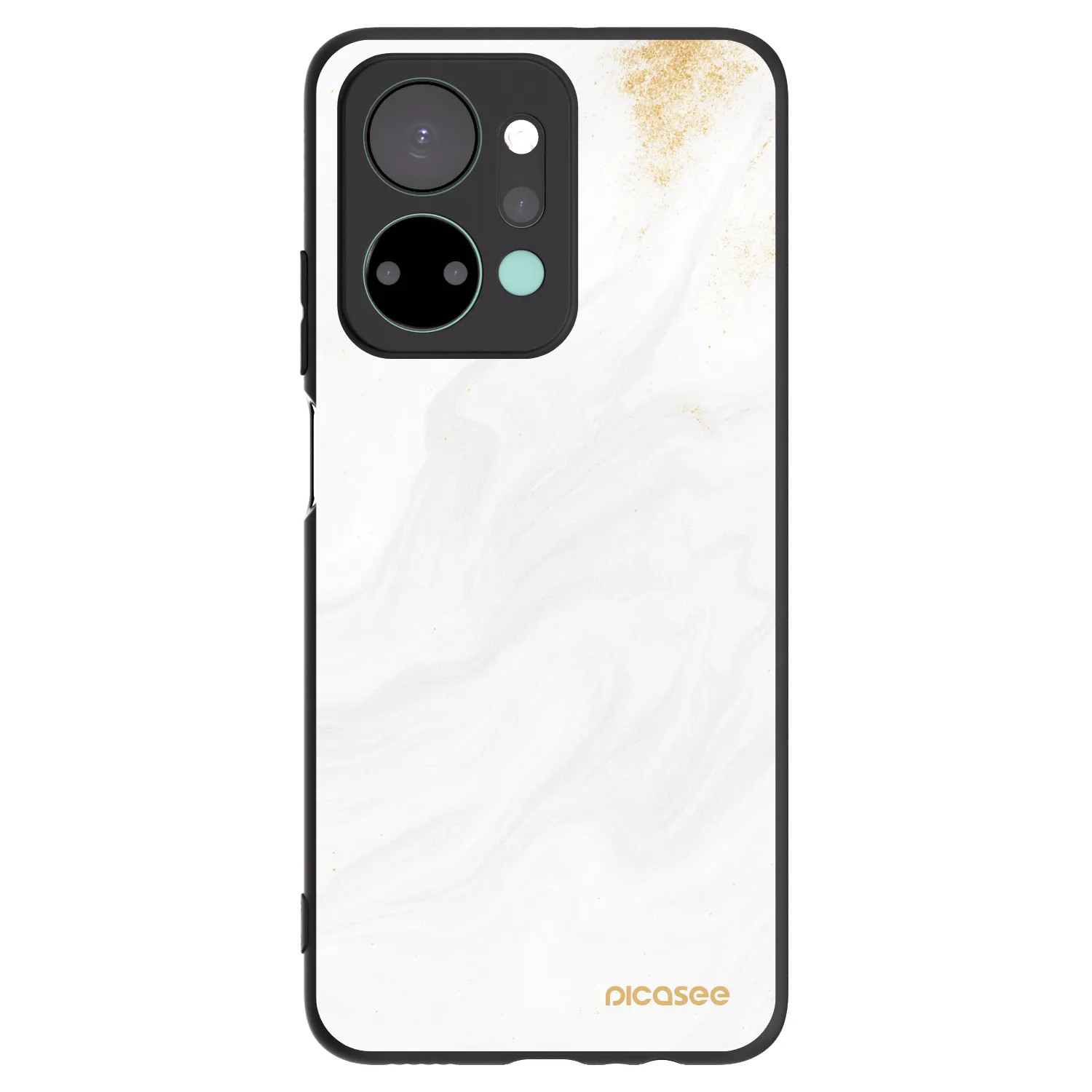 Picasee Μαύρη θήκη σιλικόνης για Honor X7a - White