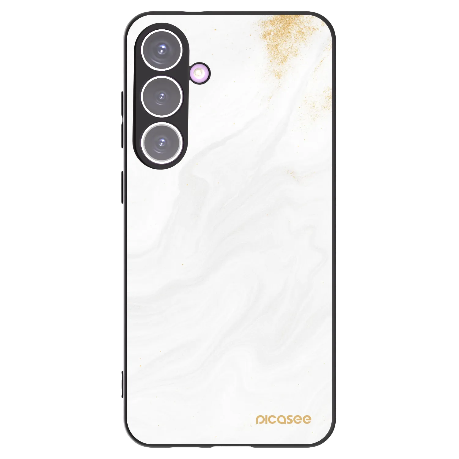 Picasee Μαύρη θήκη σιλικόνης για Samsung Galaxy S24+ S926B 5G - White