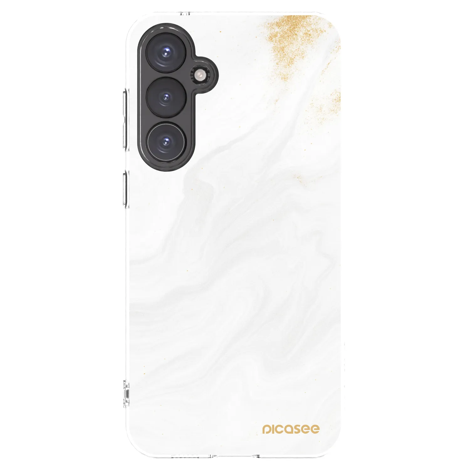 Picasee διαφανής θήκη σιλικόνης Samsung Galaxy S23 FE S711B - White