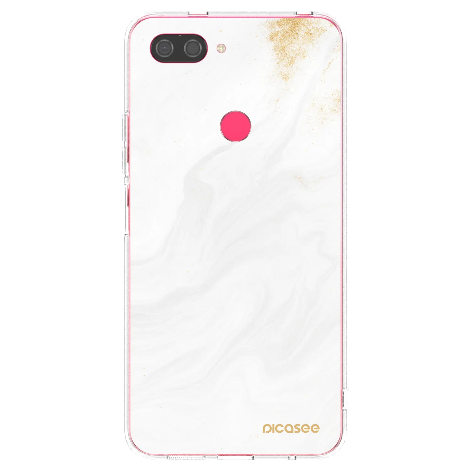 Picasee διαφανής θήκη σιλικόνης Xiaomi Mi 8 Lite - White