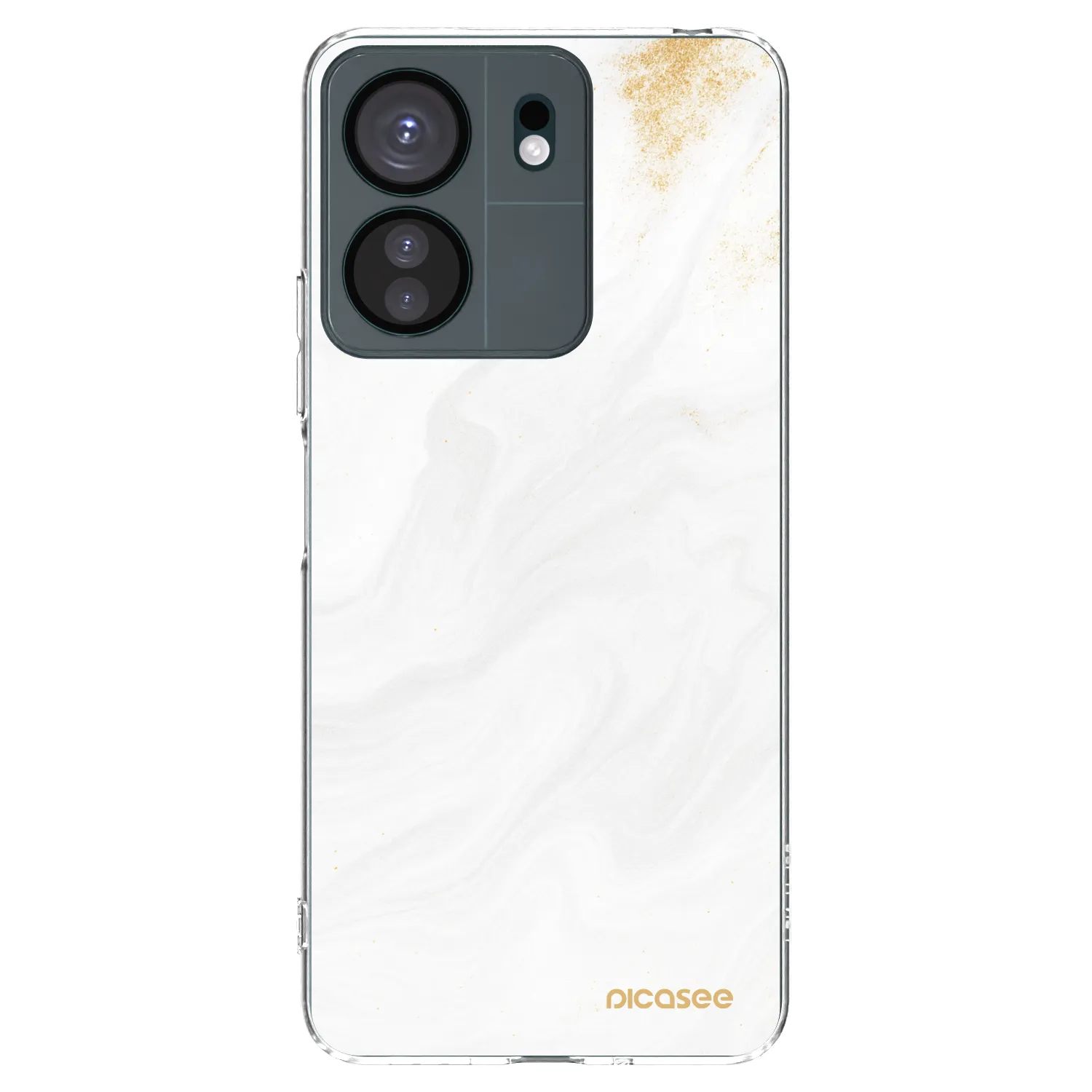 Picasee διαφανής θήκη σιλικόνης Xiaomi Redmi 13C 4G - White