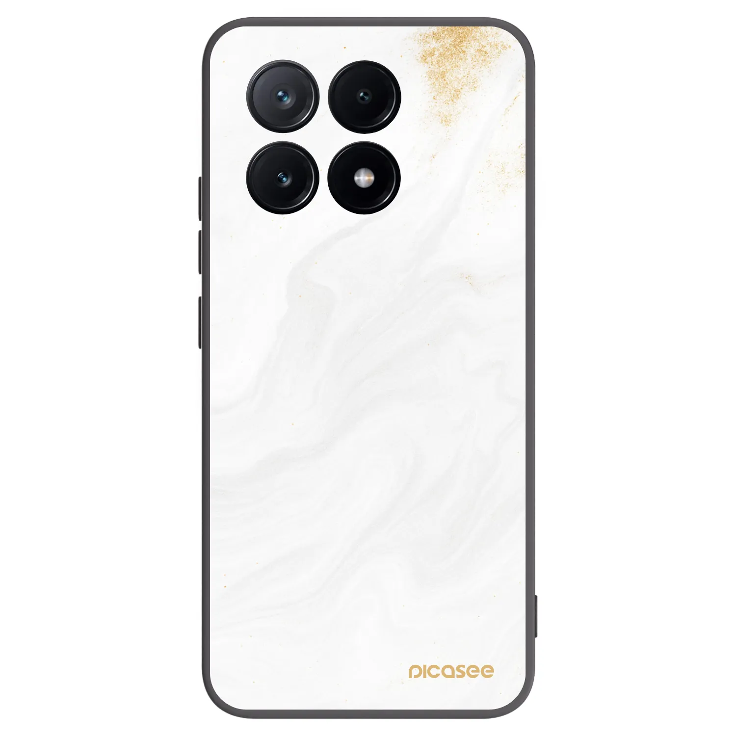Picasee Μαύρη θήκη σιλικόνης για Xiaomi Poco X6 Pro - White