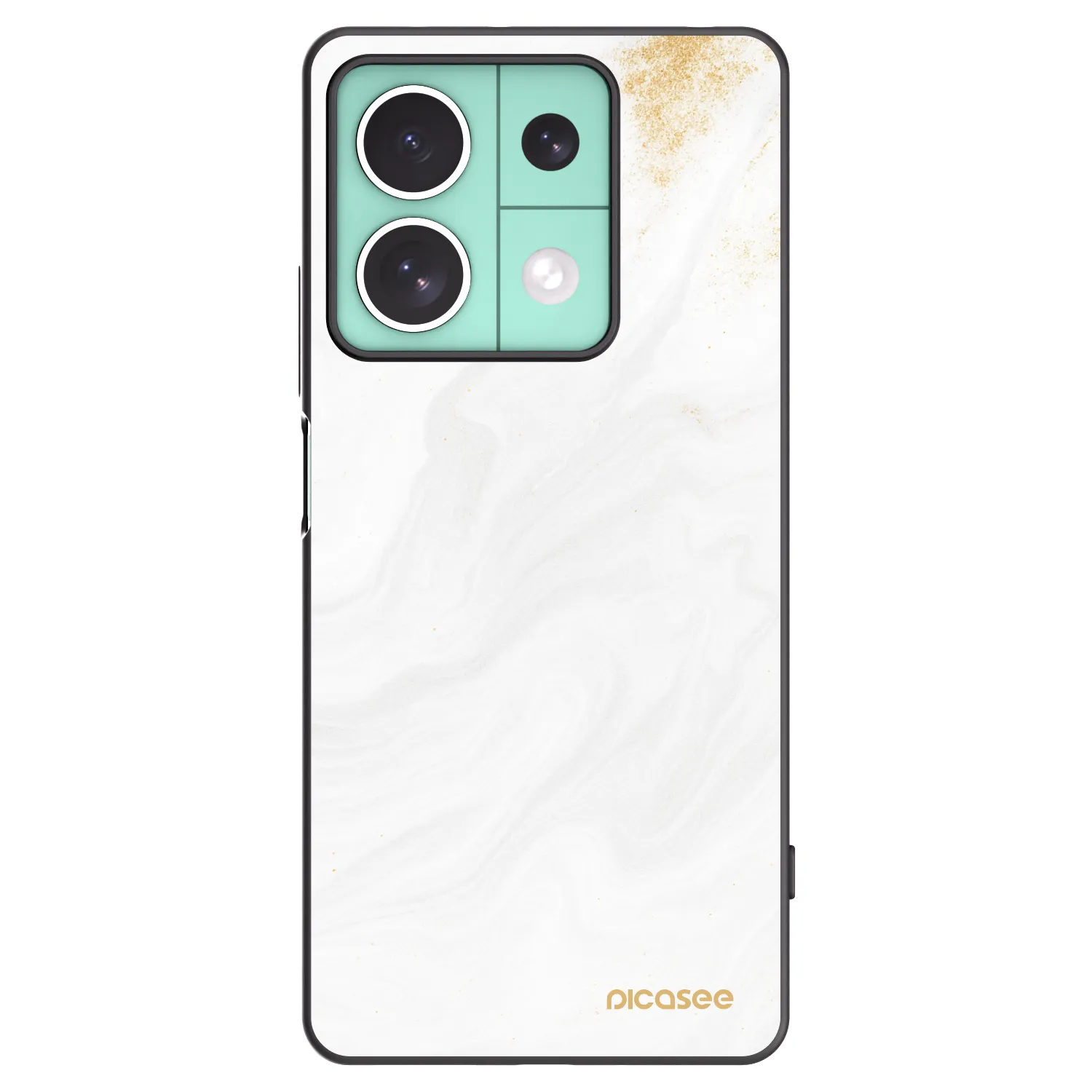 Picasee Μαύρη θήκη σιλικόνης για Xiaomi Redmi Note 13 5G - White