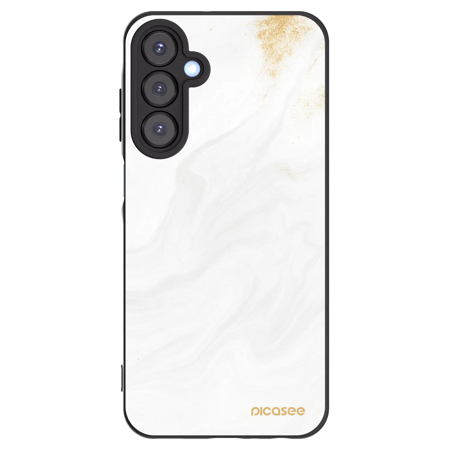 Picasee Μαύρη θήκη σιλικόνης για Samsung Galaxy A25 A256B 5G - White