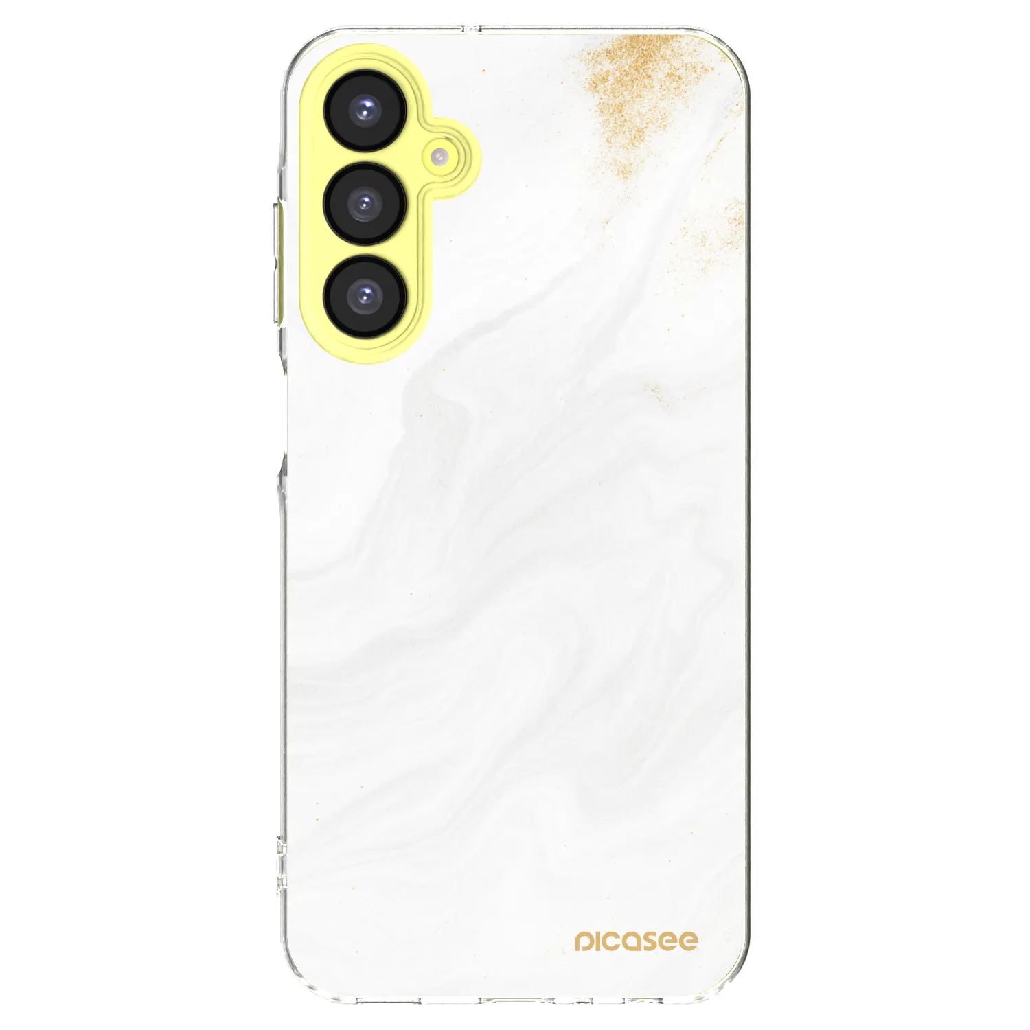 Picasee διαφανής θήκη σιλικόνης Samsung Galaxy A25 A256B 5G - White