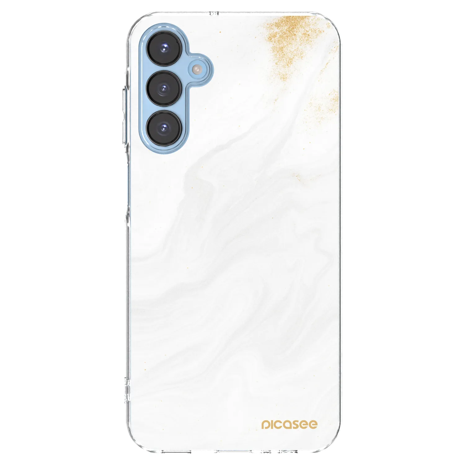 Picasee διαφανής θήκη σιλικόνης Samsung Galaxy A15 A156B 5G - White