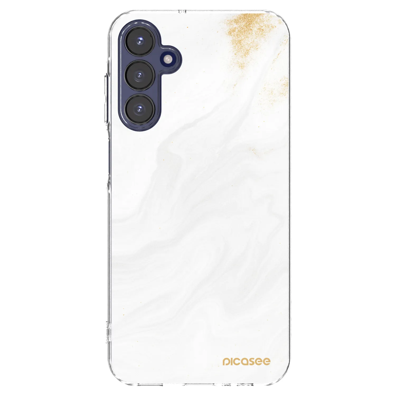 Picasee διαφανής θήκη σιλικόνης Samsung Galaxy A15 A155F 4G - White