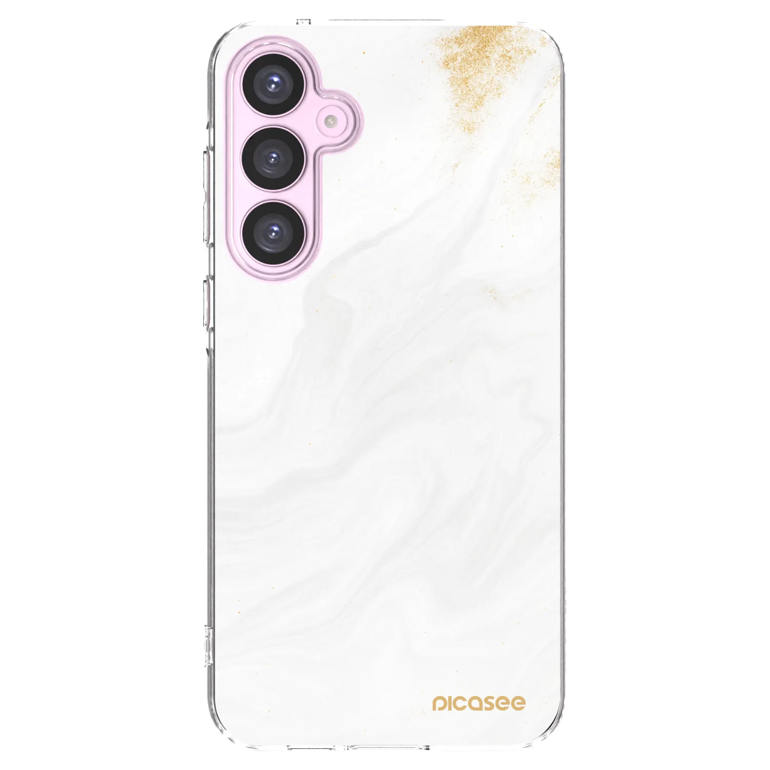 Picasee διαφανής θήκη σιλικόνης Samsung Galaxy A55 5G A556B - White