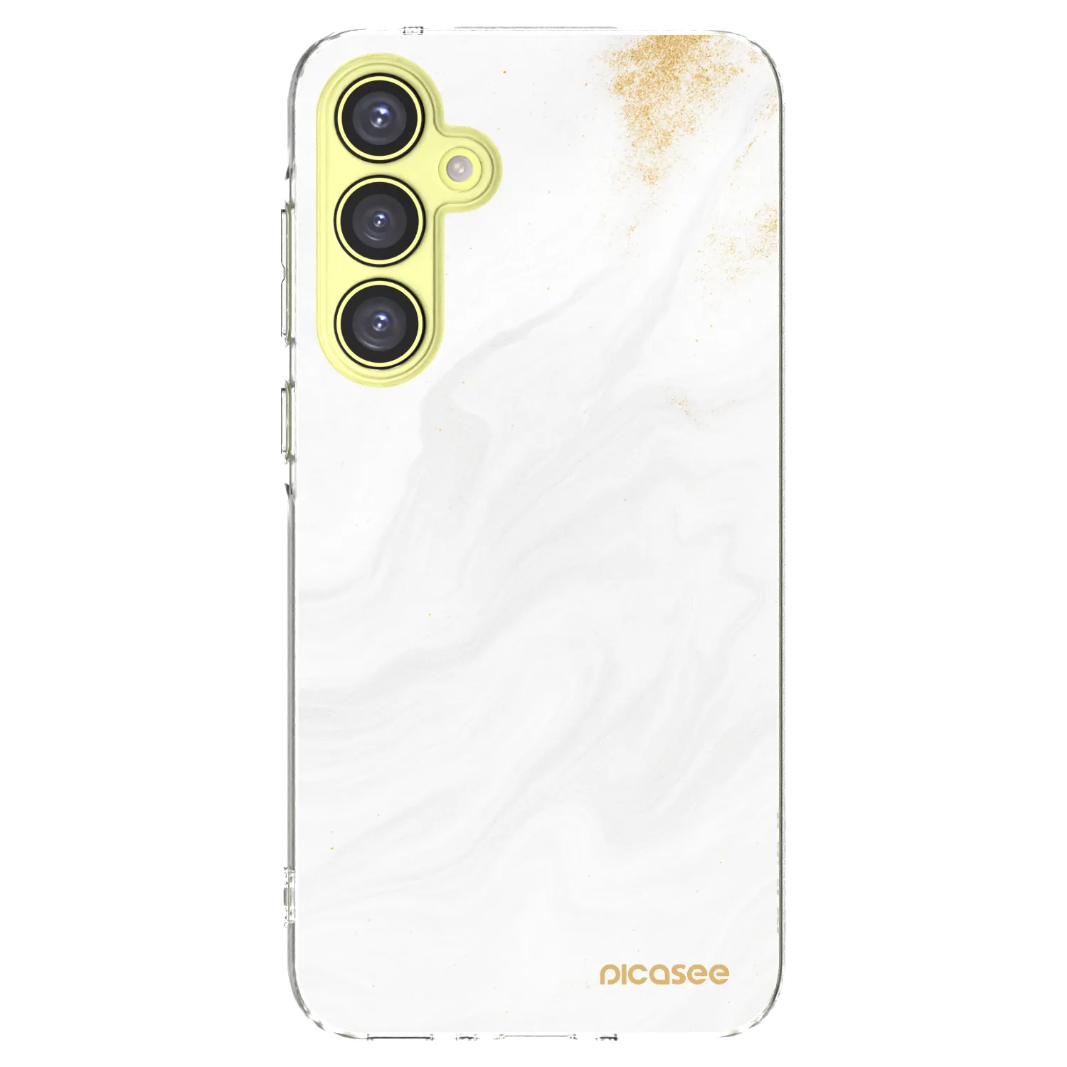Picasee διαφανής θήκη σιλικόνης Samsung Galaxy A35 5G A356B - White