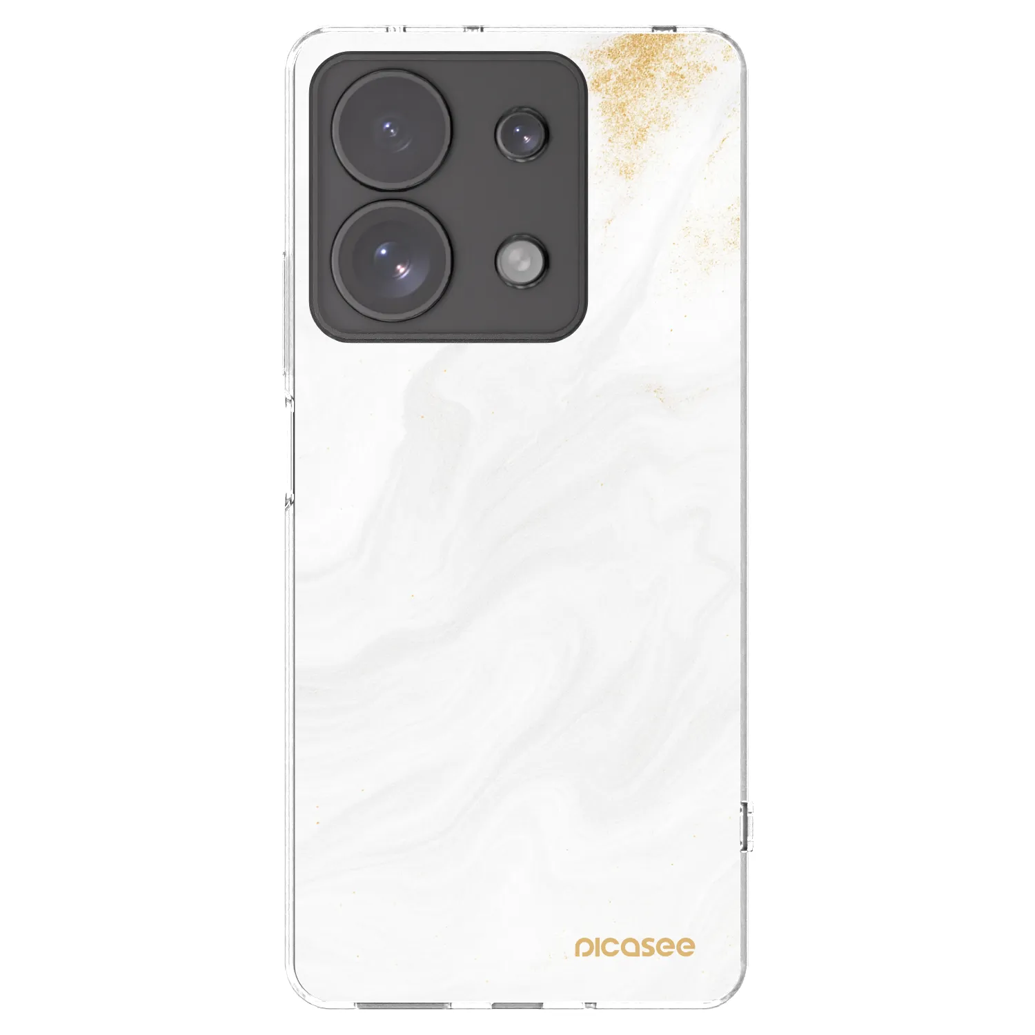 Picasee διαφανής θήκη σιλικόνης Xiaomi Redmi Note 13 Pro 4G - White