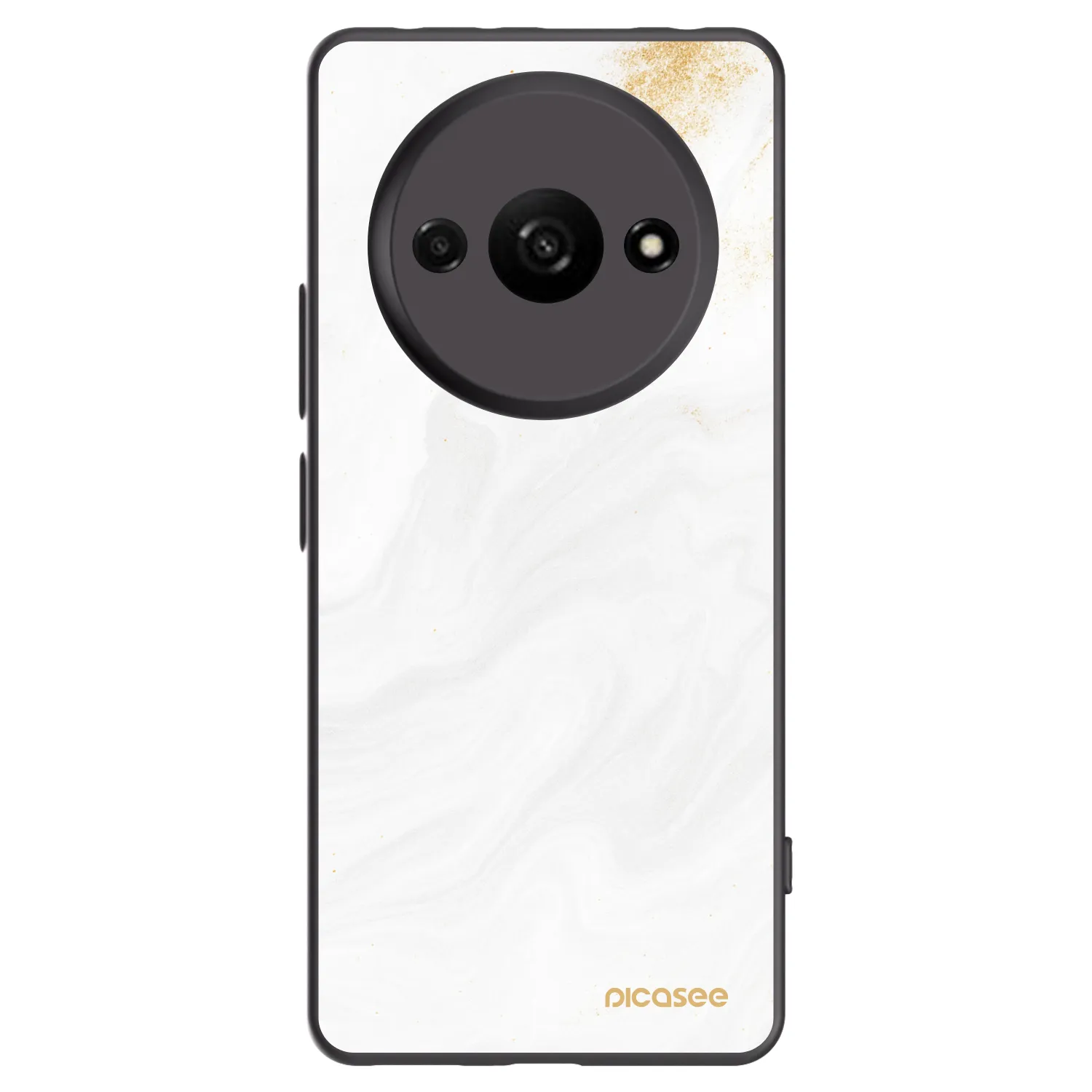 Picasee Μαύρη θήκη σιλικόνης για Xiaomi Redmi A3 - White