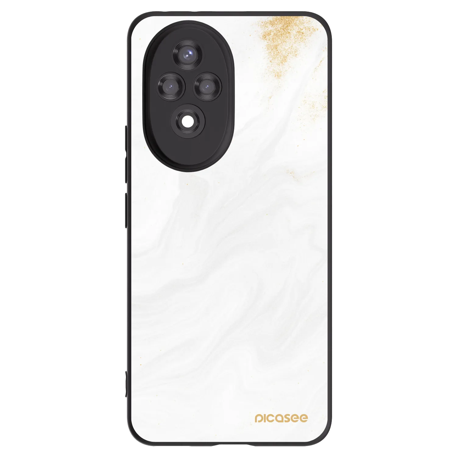 Picasee Μαύρη θήκη σιλικόνης για Honor 200 5G - White