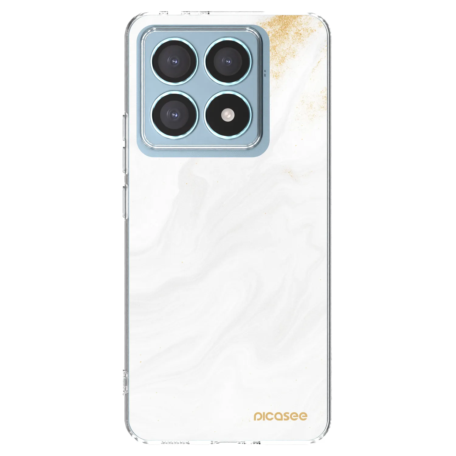Picasee διαφανής θήκη σιλικόνης Xiaomi 14T Pro - White