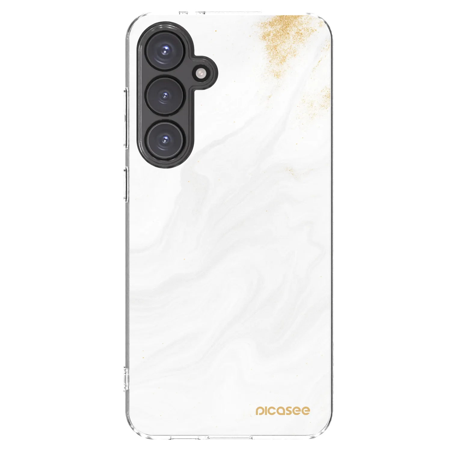 Picasee διαφανής θήκη σιλικόνης Samsung Galaxy S24 FE S721B - White
