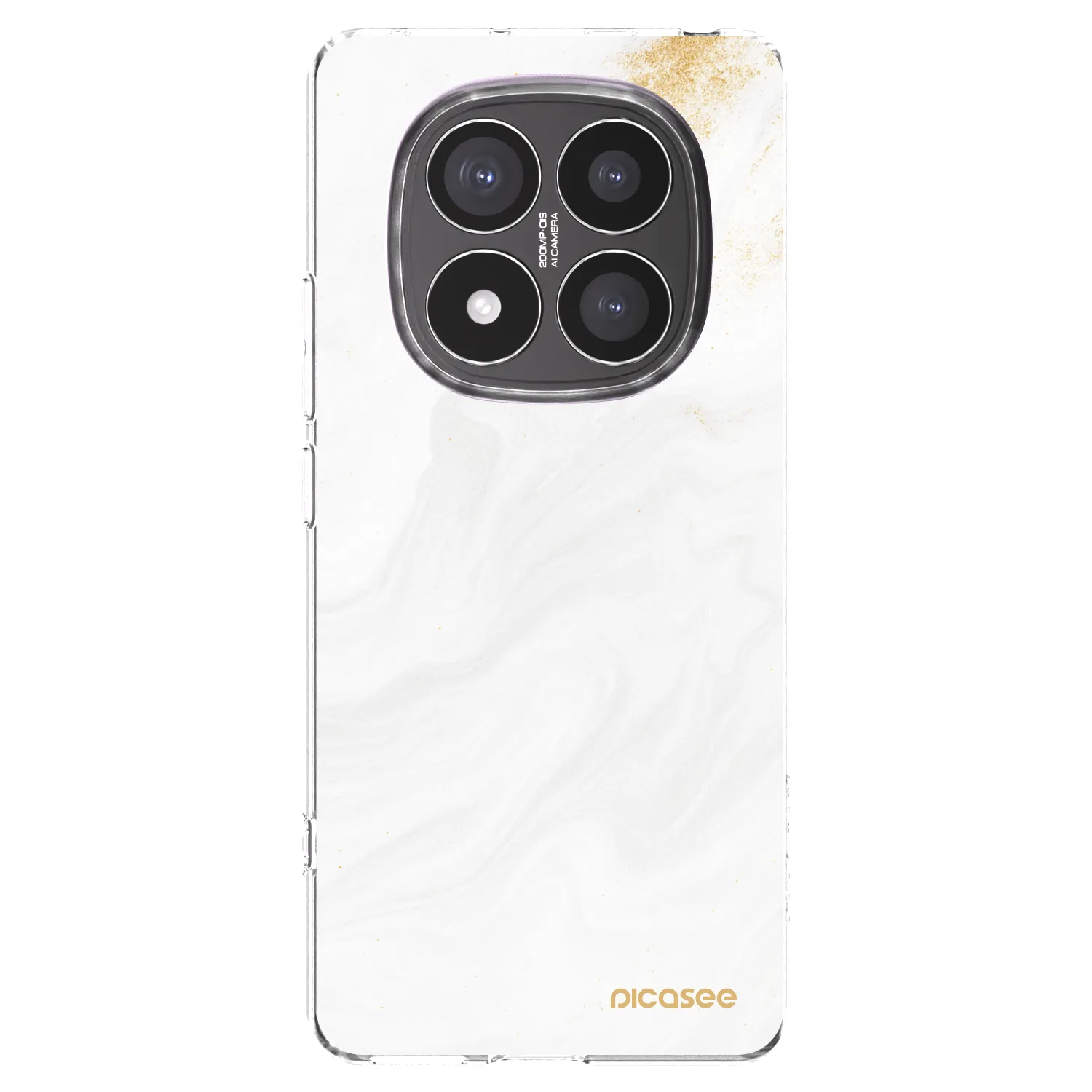 Picasee διαφανής θήκη σιλικόνης Xiaomi Redmi Note 14 Pro+ 5G - White