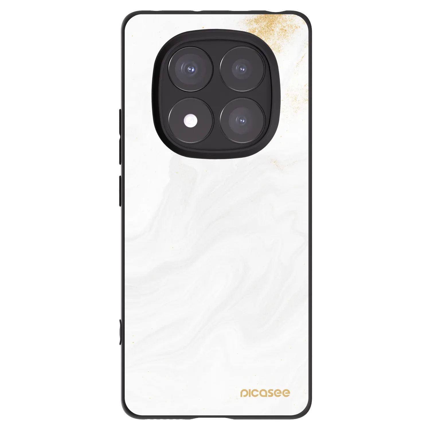 Picasee Μαύρη θήκη σιλικόνης για Xiaomi Redmi Note 14 Pro 5G - White