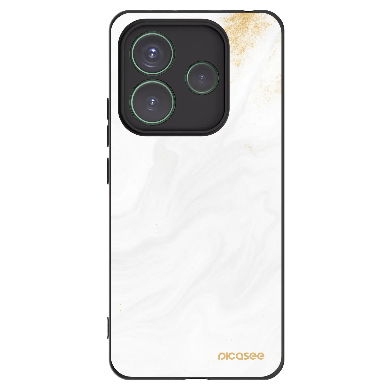 Picasee Μαύρη θήκη σιλικόνης για Xiaomi Redmi Note 14 5G - White