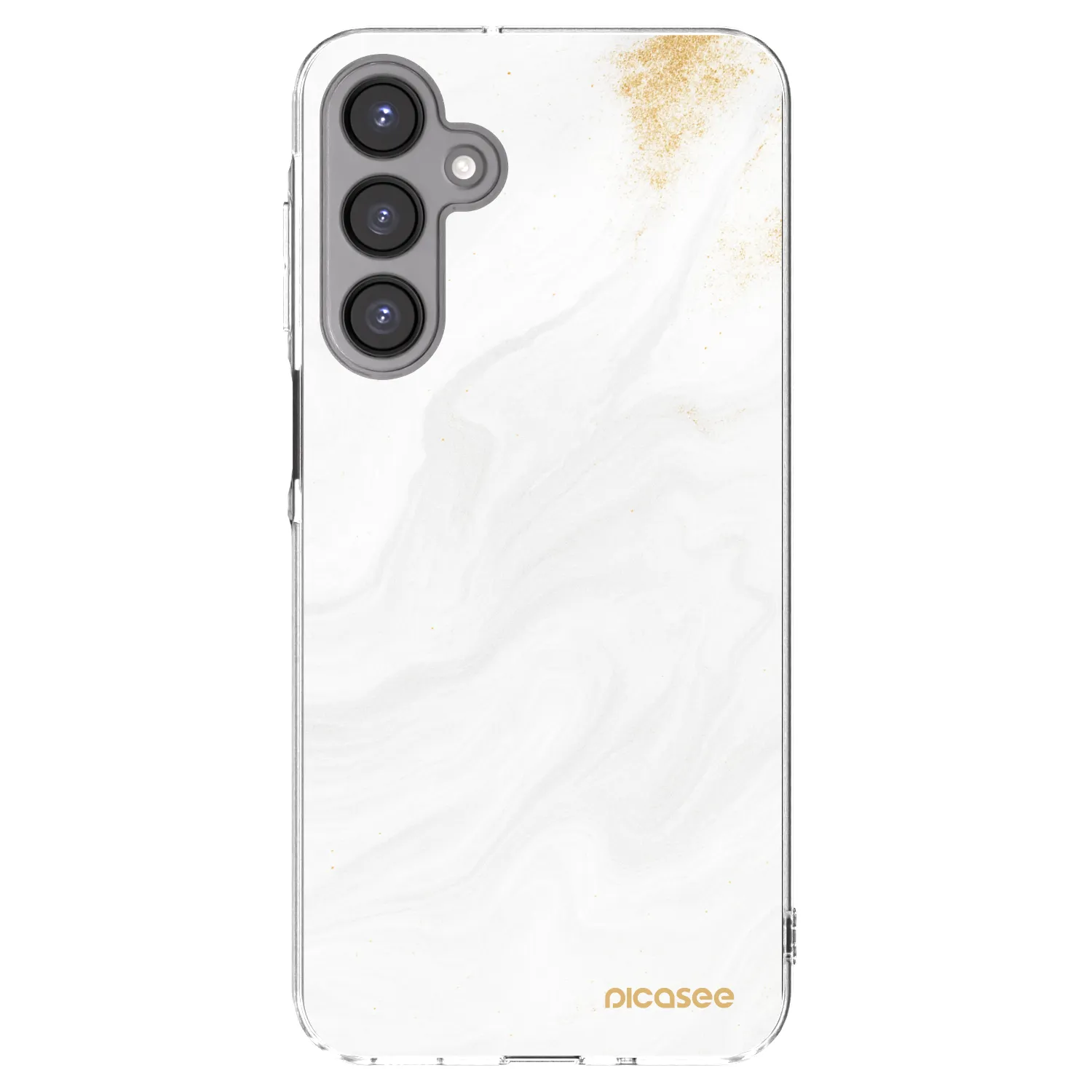 Picasee διαφανής θήκη σιλικόνης Samsung Galaxy A16 5G - White