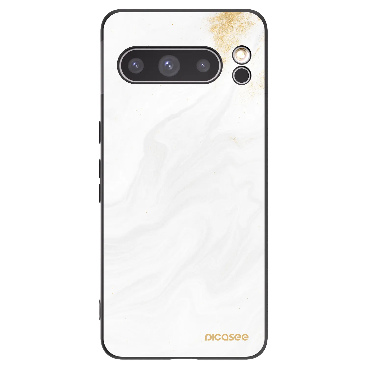 Picasee Μαύρη θήκη σιλικόνης για Google Pixel 8 Pro - White