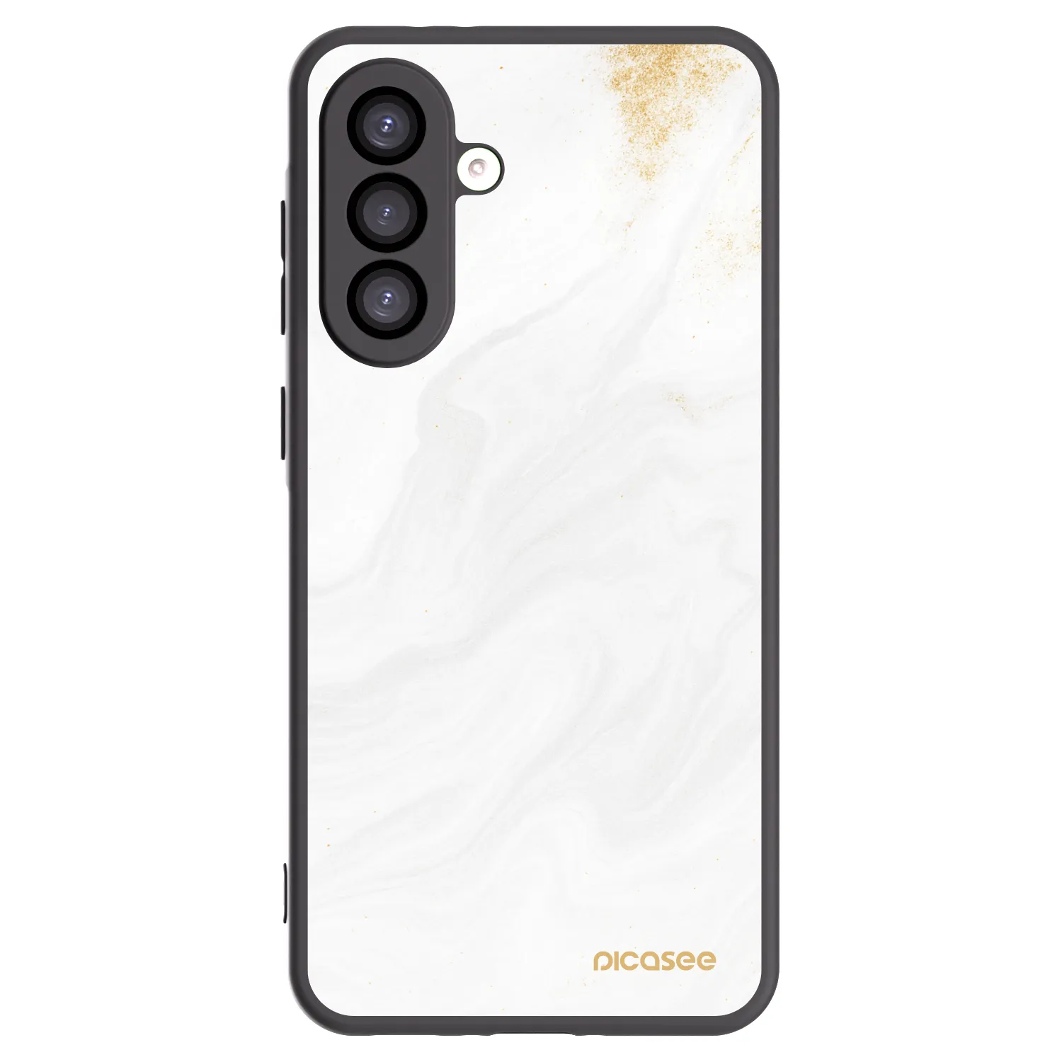 Picasee Μαύρη θήκη σιλικόνης για Samsung Galaxy A26 5G A266B - White