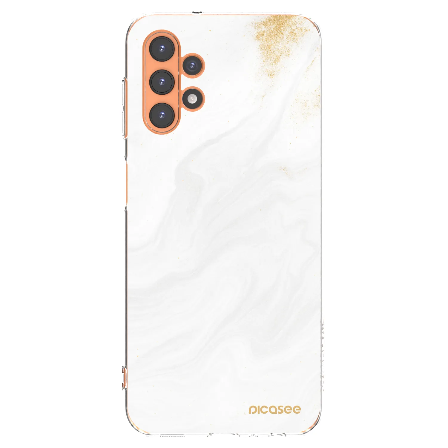 Picasee διαφανής θήκη σιλικόνης Samsung Galaxy A13 5G - White