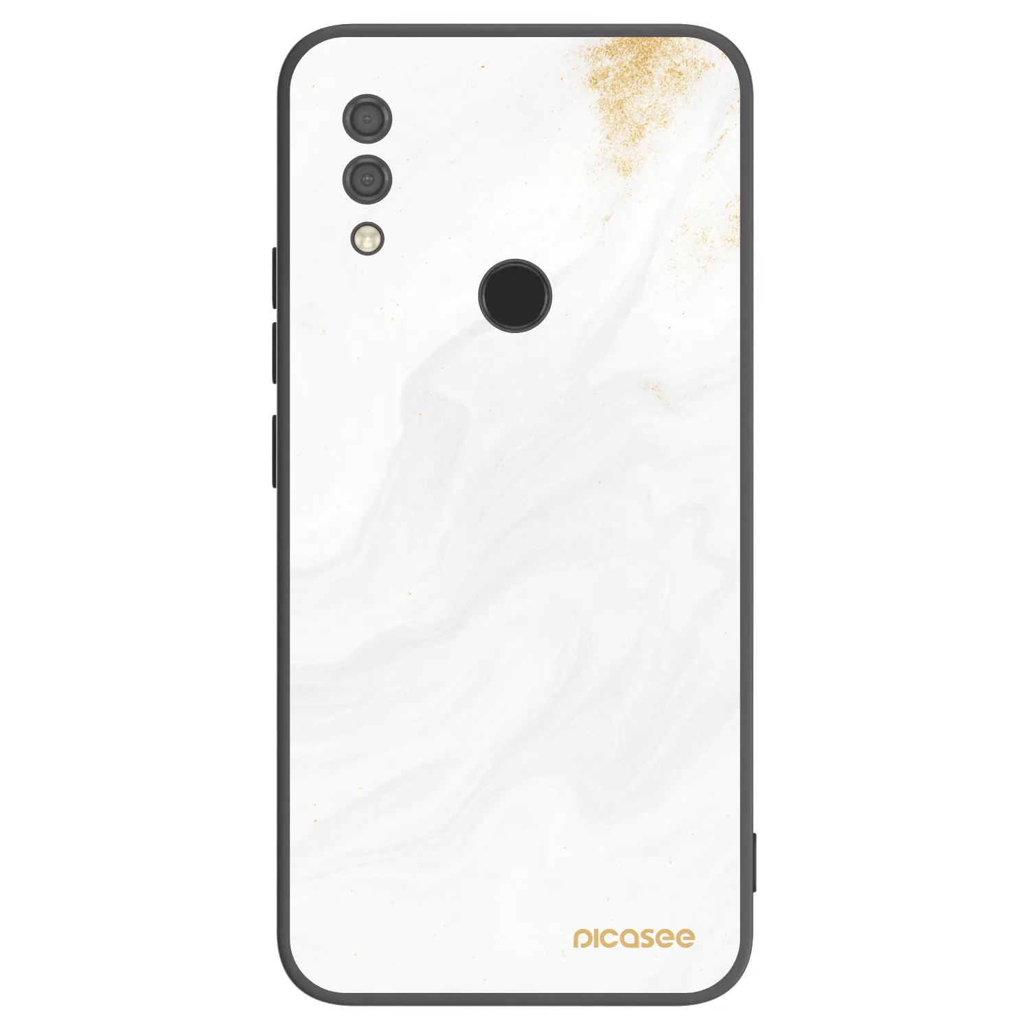 Picasee Μαύρη θήκη σιλικόνης για Xiaomi Redmi 7 - White