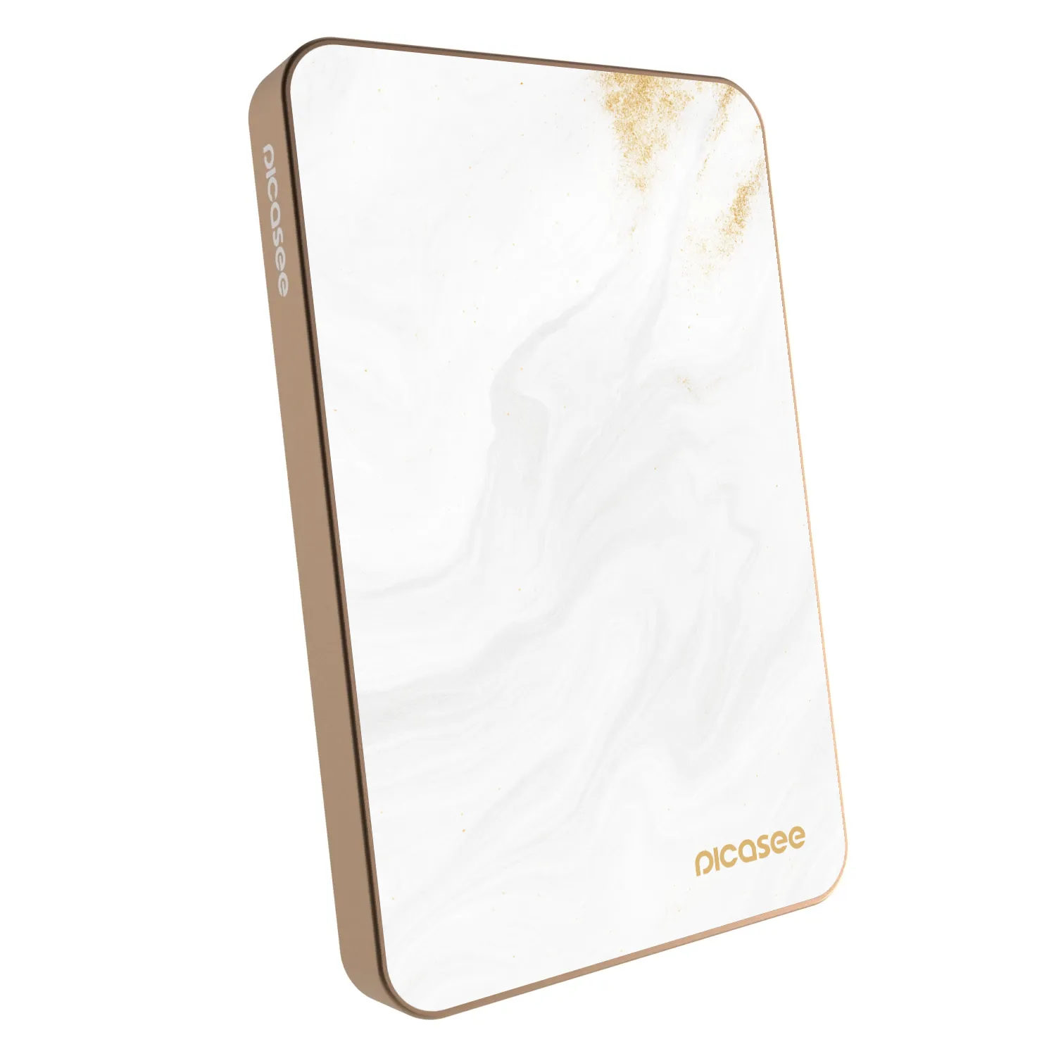 Picasee Powerbank με MagSafe 5 000 mAh Χρυσαφένιος - White