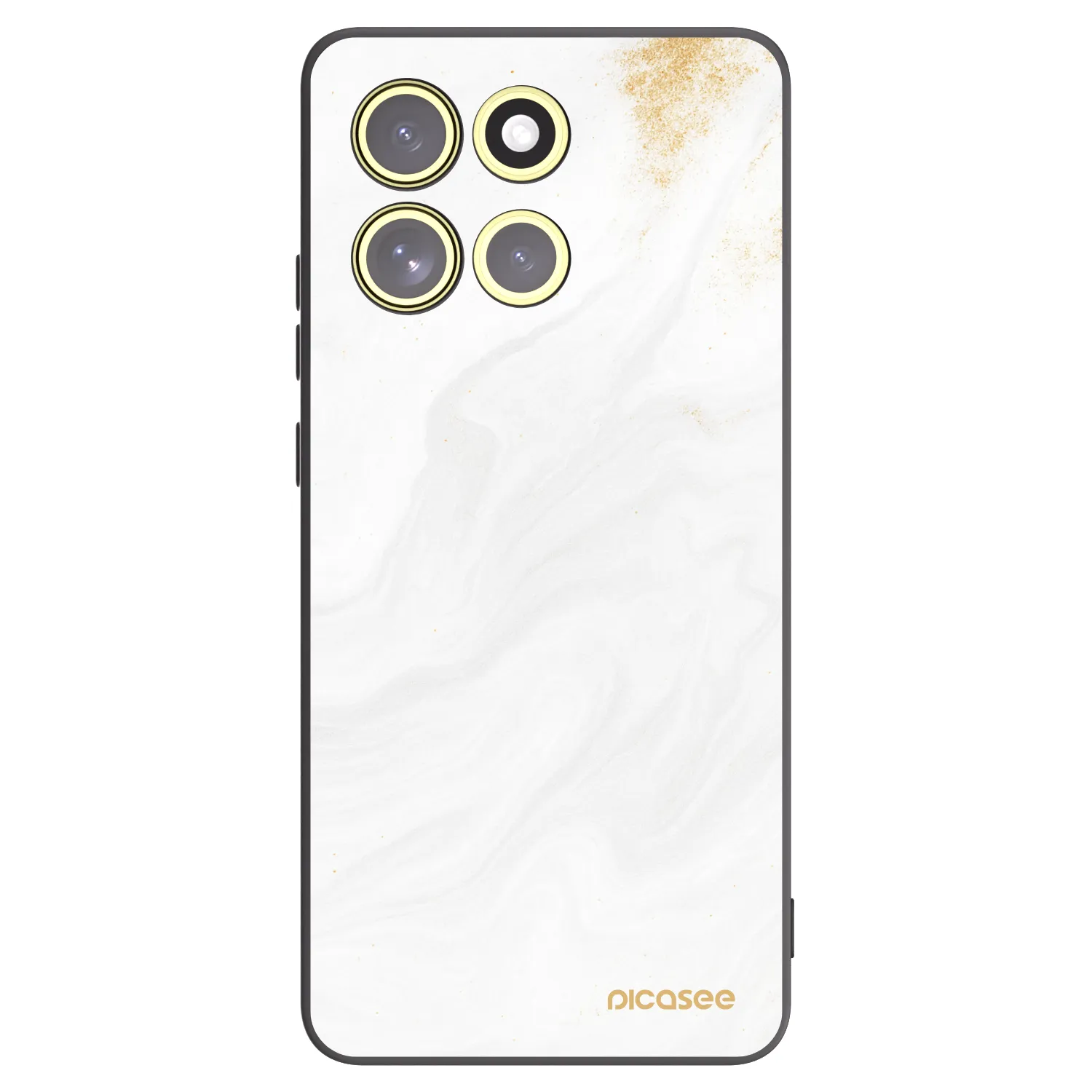 Picasee Μαύρη θήκη σιλικόνης για Motorola Moto G86 5G - White