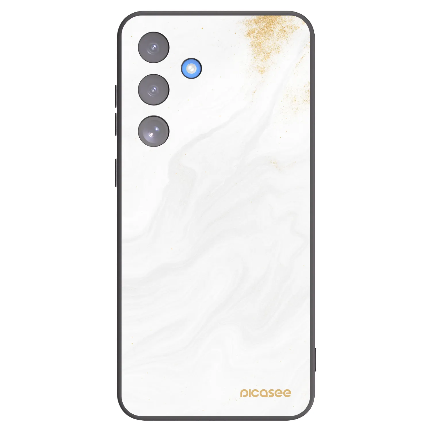 Picasee Μαύρη θήκη σιλικόνης για Samsung Galaxy S25 FE 5G - White