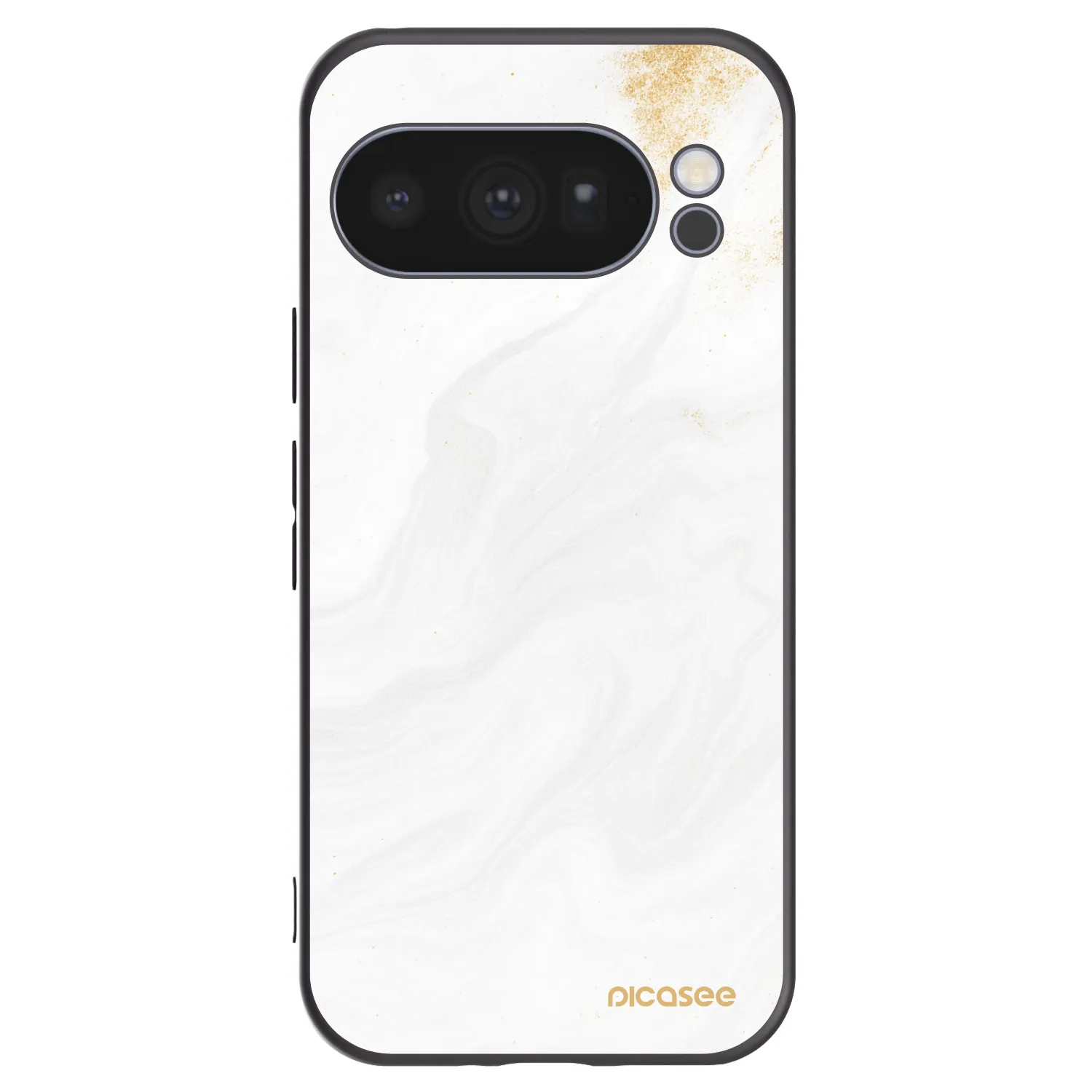 Picasee Μαύρη θήκη σιλικόνης για Google Pixel 10 Pro - White