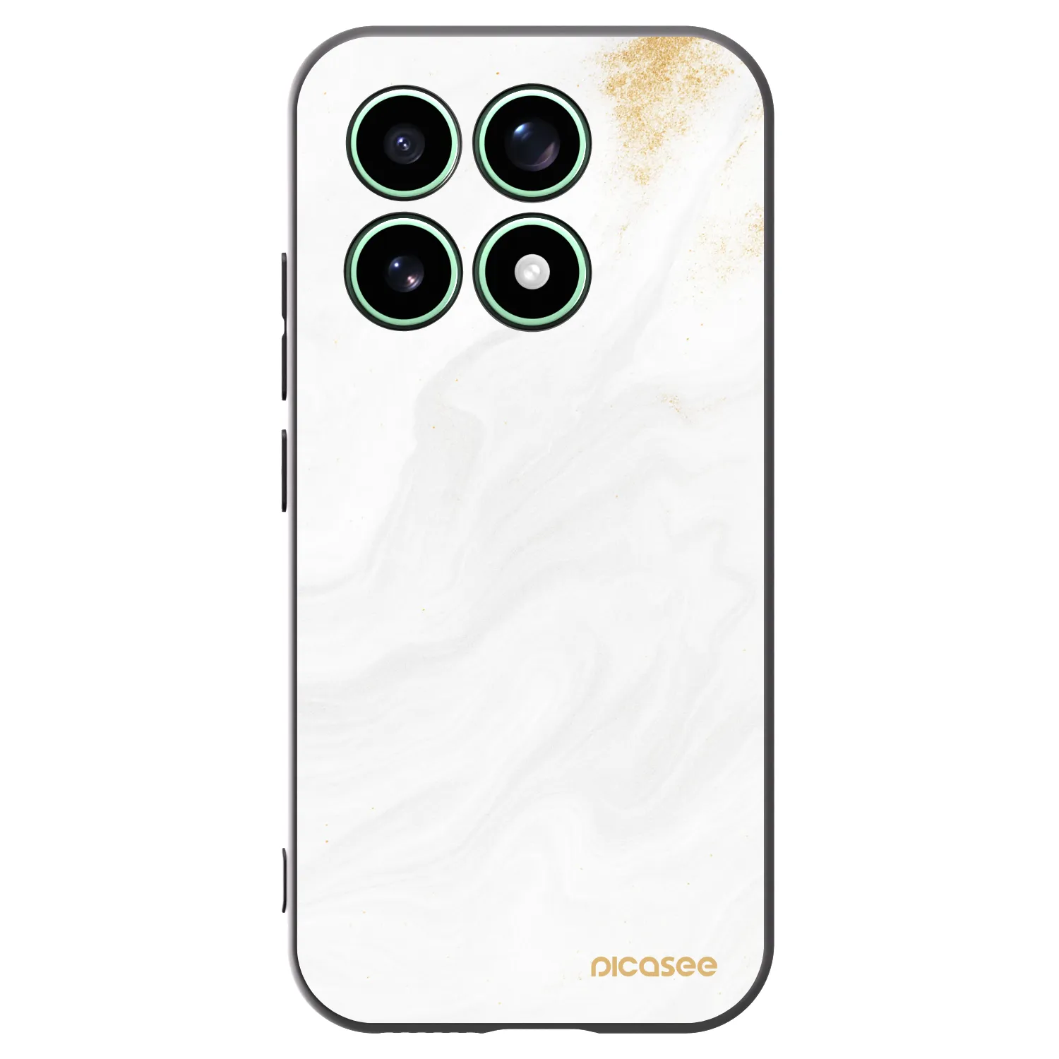 Picasee Μαύρη θήκη σιλικόνης για Xiaomi 17 - White