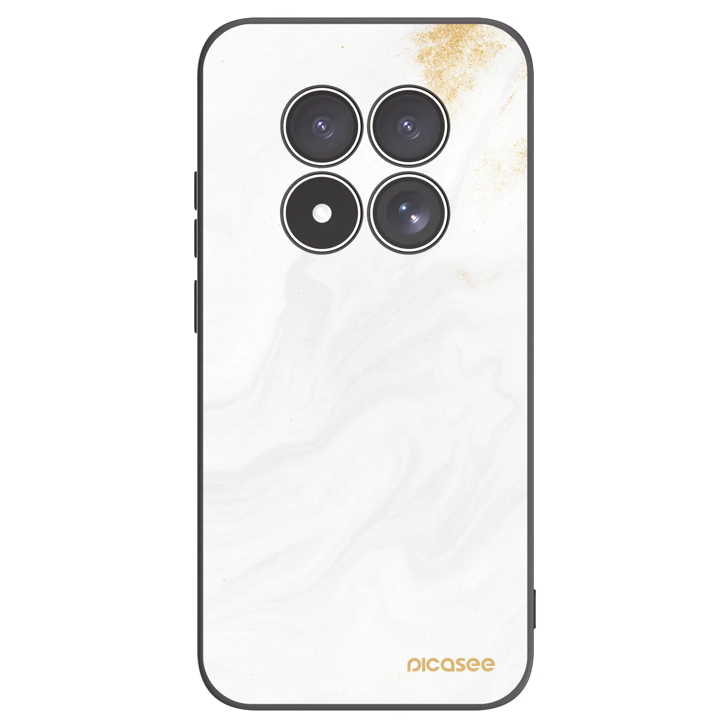 Picasee Μαύρη θήκη σιλικόνης για Xiaomi Redmi Note 15 Pro 5G - White