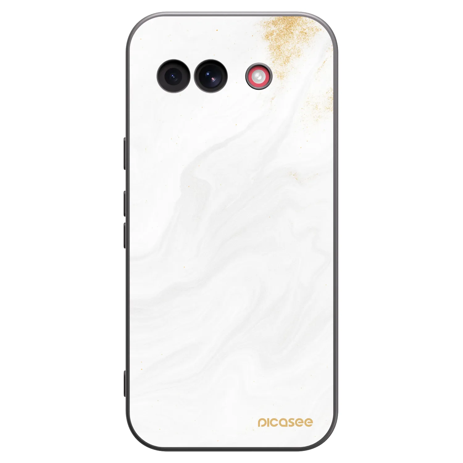 Picasee Μαύρη θήκη σιλικόνης για Google Pixel 10a - White
