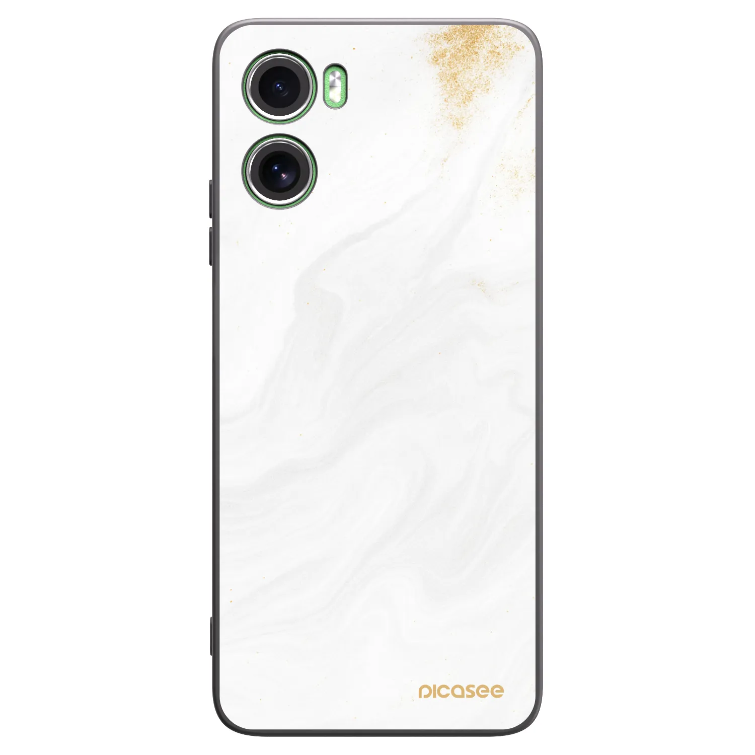 Picasee Μαύρη θήκη σιλικόνης για Motorola Moto G06 - White