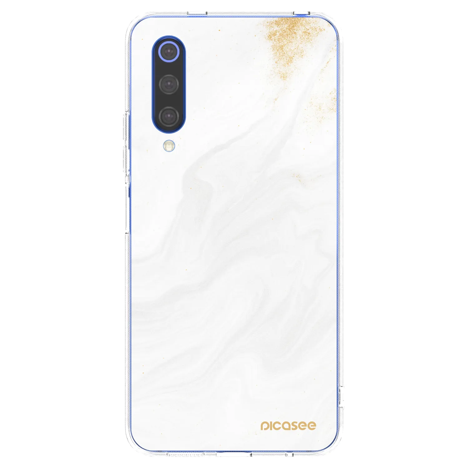 Picasee διαφανής θήκη σιλικόνης Xiaomi Mi 9 SE - White