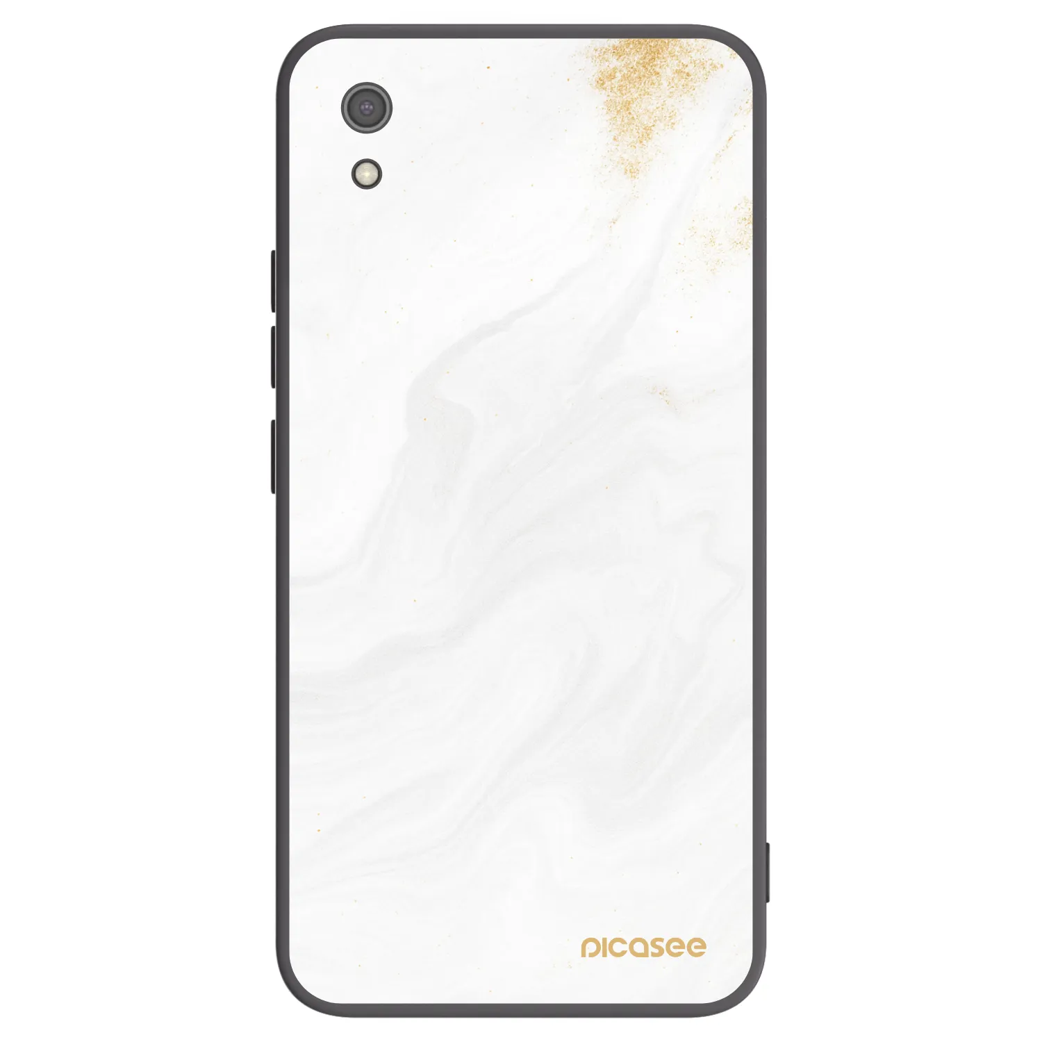 Picasee Μαύρη θήκη σιλικόνης για Xiaomi Redmi 7A - White