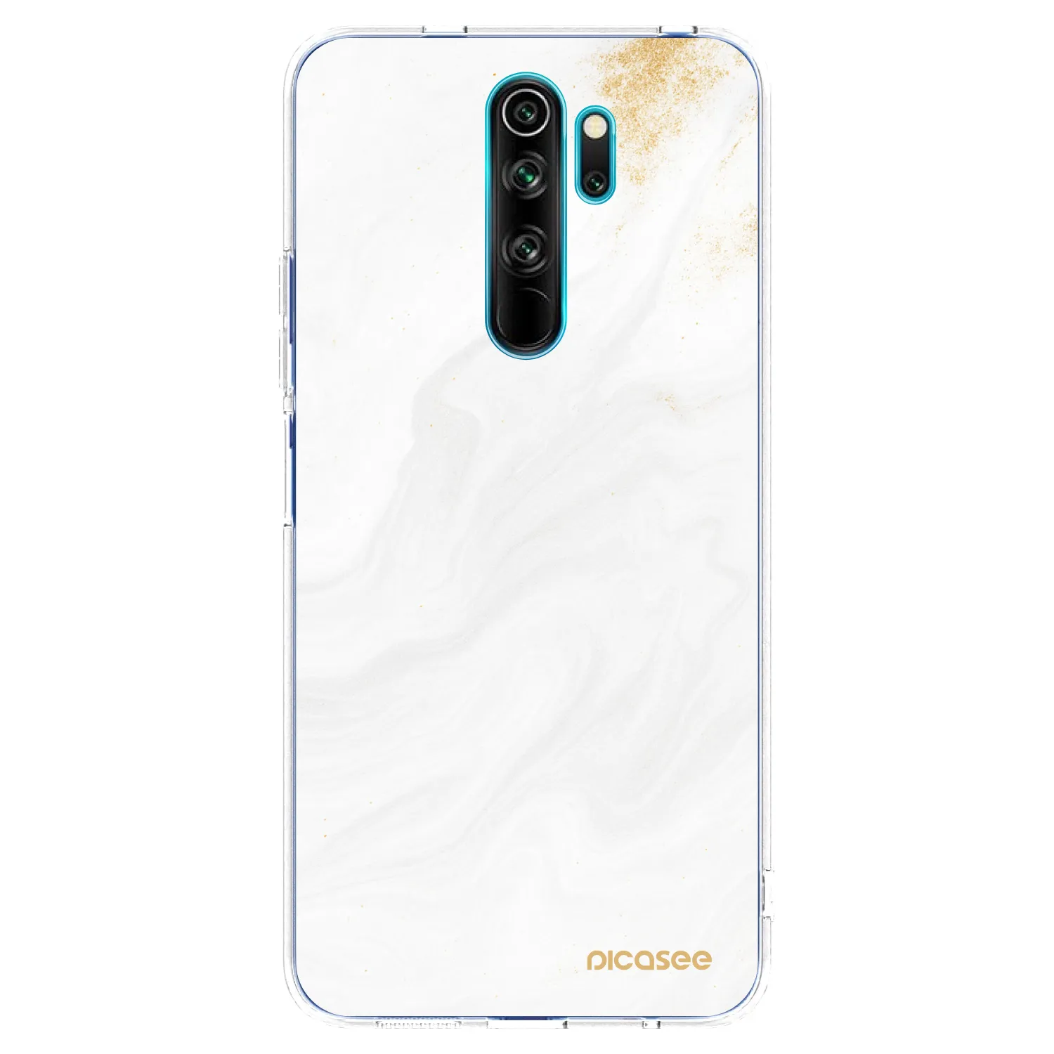 Picasee διαφανής θήκη σιλικόνης Xiaomi Redmi Note 8 Pro - White