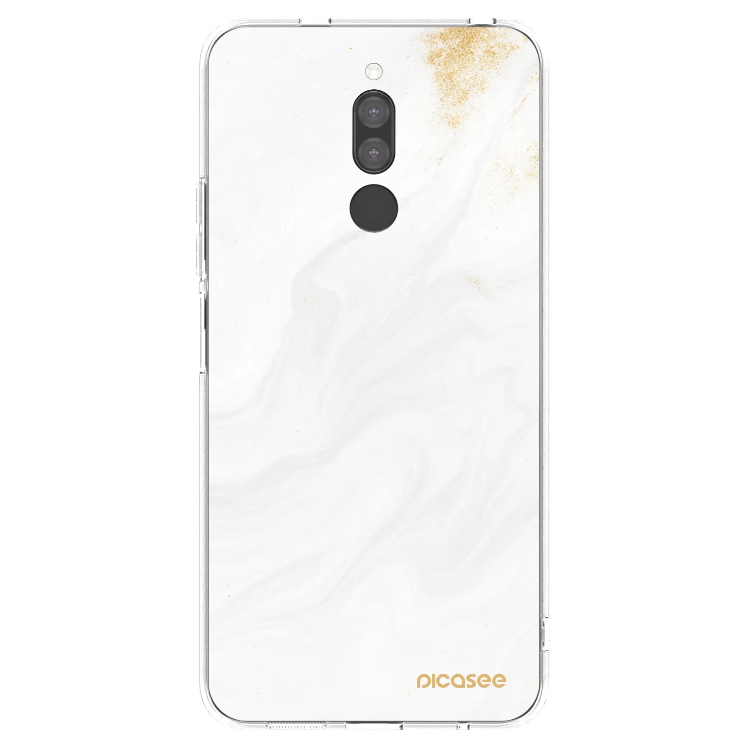 Picasee διαφανής θήκη σιλικόνης Xiaomi Redmi 8 - White