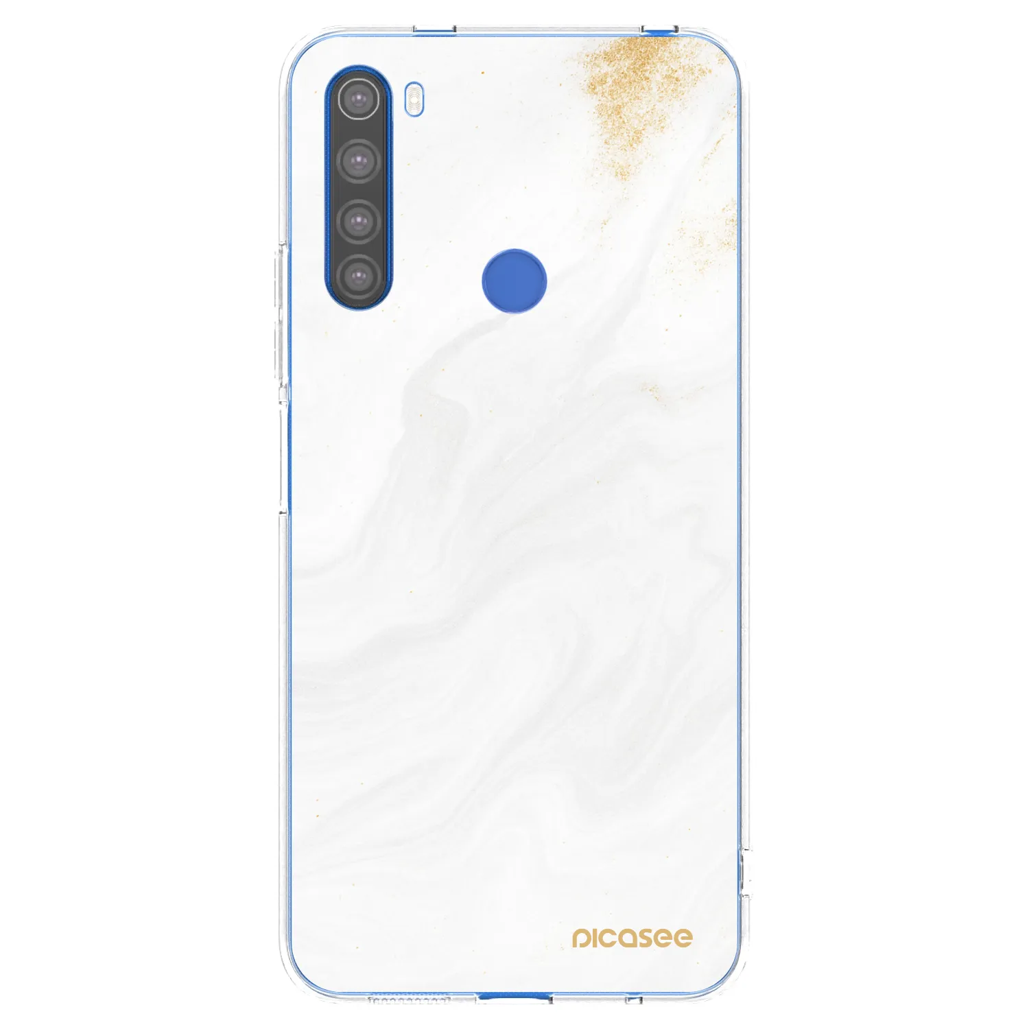 Picasee διαφανής θήκη σιλικόνης Xiaomi Redmi Note 8T - White