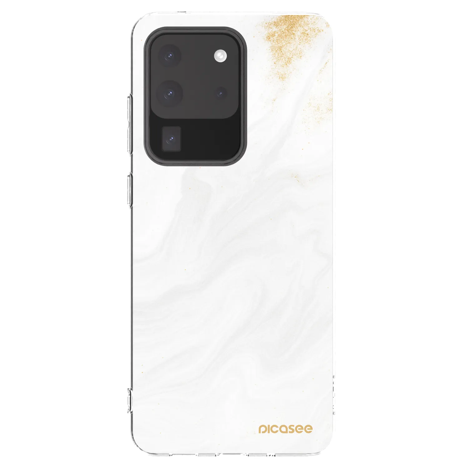 Picasee διαφανής θήκη σιλικόνης Samsung Galaxy S20 Ultra 5G G988F - White