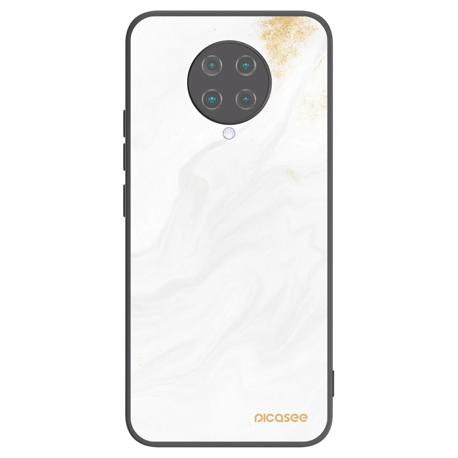 Picasee Μαύρη θήκη σιλικόνης για Xiaomi Poco F2 Pro - White