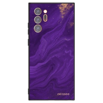 Picasee Μαύρη θήκη σιλικόνης για Samsung Galaxy Note 20 Ultra - Purple