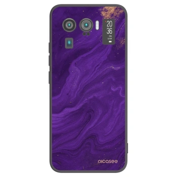 Picasee Μαύρη θήκη σιλικόνης για Xiaomi Mi 11 Ultra - Purple