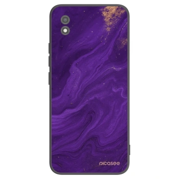 Picasee Μαύρη θήκη σιλικόνης για Realme C11 (2021) - Purple