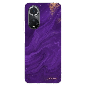 Picasee διαφανής θήκη σιλικόνης Huawei Nova 9 SE - Purple